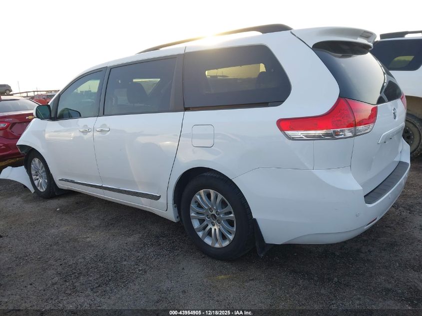 2014 Toyota Sienna Xle V6 8 Passenger VIN: 5TDYK3DC5ES413331 Lot: 43954905
