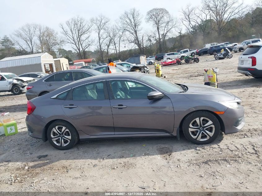 2016 Honda Civic Lx VIN: 19XFC2F55GE066948 Lot: 43954907