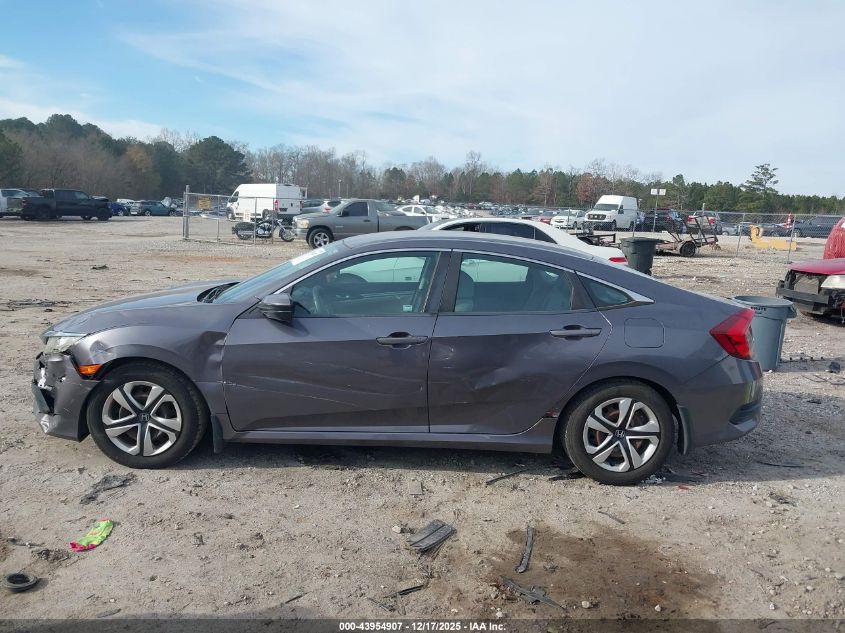 2016 Honda Civic Lx VIN: 19XFC2F55GE066948 Lot: 43954907