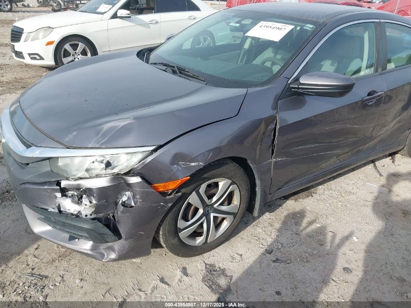 2016 Honda Civic Lx VIN: 19XFC2F55GE066948 Lot: 43954907