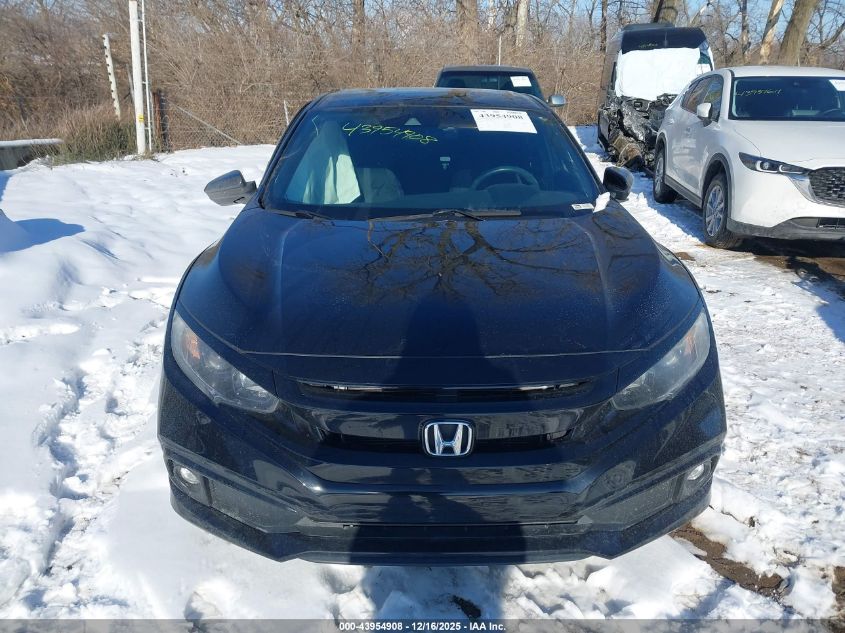 2021 Honda Civic Sport VIN: 2HGFC2F8XMH509896 Lot: 43954908
