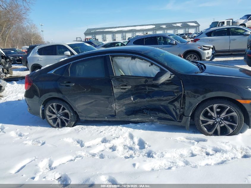 2021 Honda Civic Sport VIN: 2HGFC2F8XMH509896 Lot: 43954908