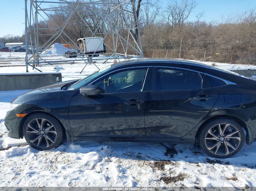 2021 Honda Civic Sport VIN: 2HGFC2F8XMH509896 Lot: 43954908