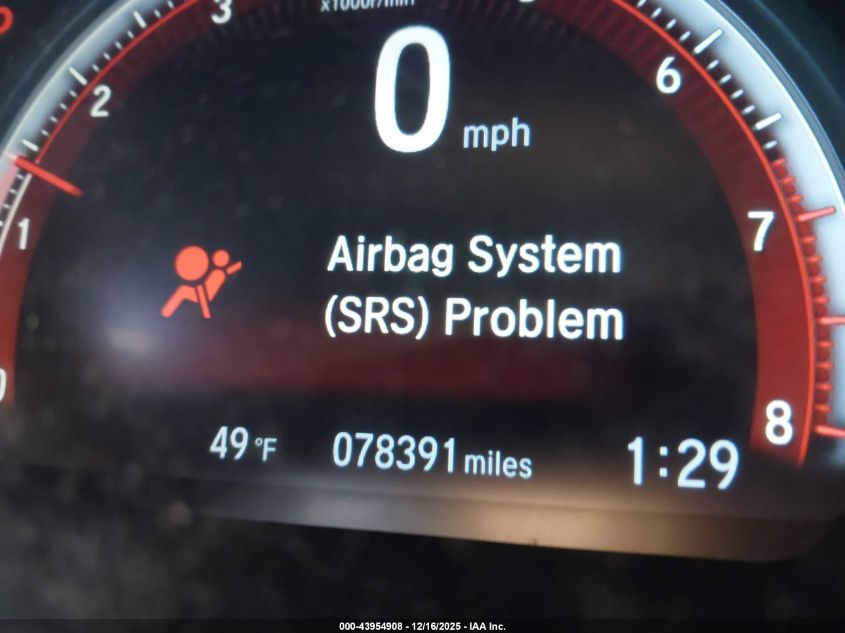 2021 Honda Civic Sport VIN: 2HGFC2F8XMH509896 Lot: 43954908