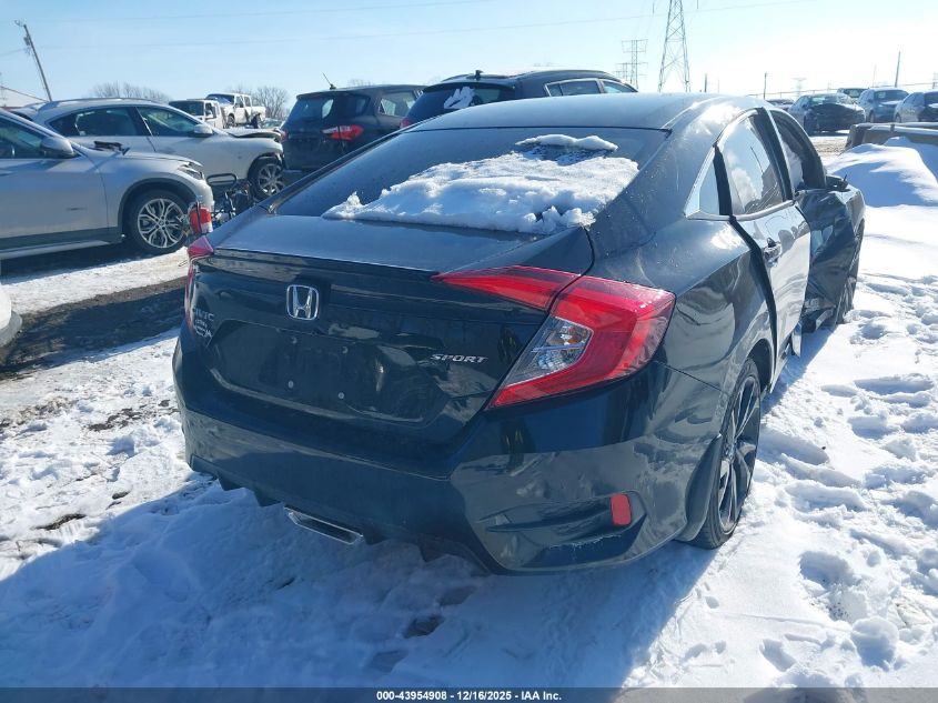 2021 Honda Civic Sport VIN: 2HGFC2F8XMH509896 Lot: 43954908
