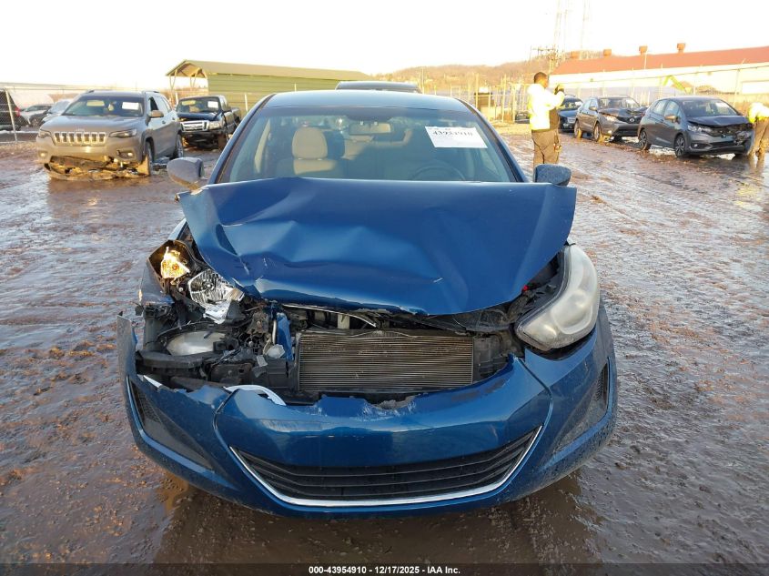 2014 Hyundai Elantra Se VIN: KMHDH4AE0EU190888 Lot: 43954910