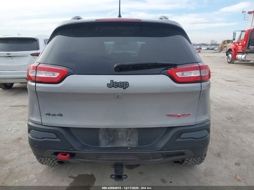 2018 Jeep Cherokee Trailhawk 4X4 VIN: 1C4PJMBX5JD550091 Lot: 43954915