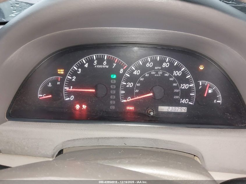 2005 Toyota Camry Xle VIN: 4T1BE30K65U094958 Lot: 43954919