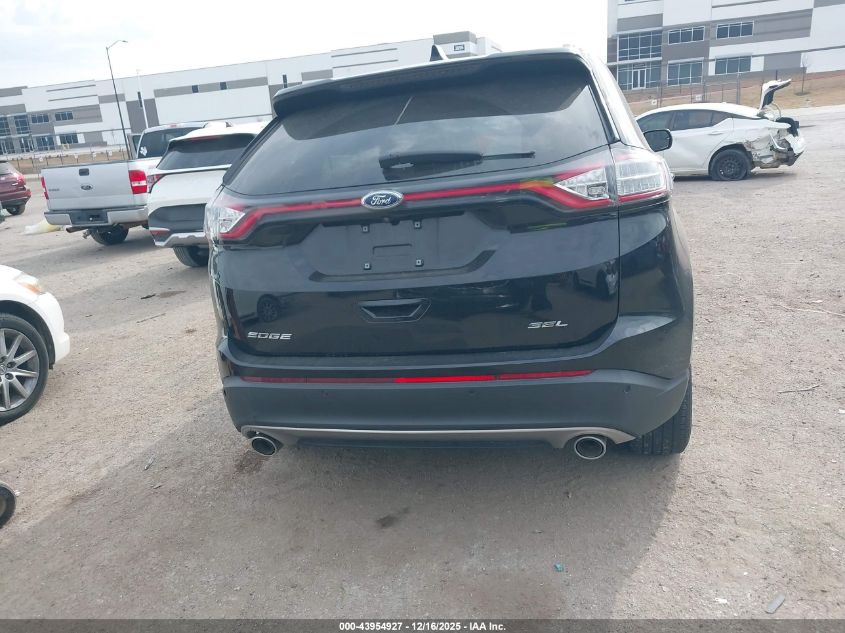 2018 Ford Edge Sel VIN: 2FMPK3J83JBB94663 Lot: 43954927