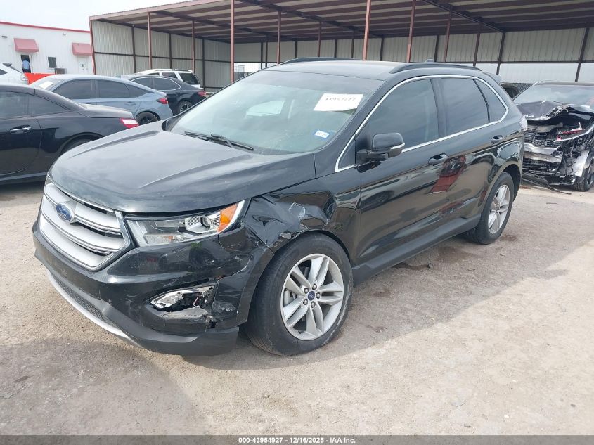 2018 Ford Edge Sel VIN: 2FMPK3J83JBB94663 Lot: 43954927