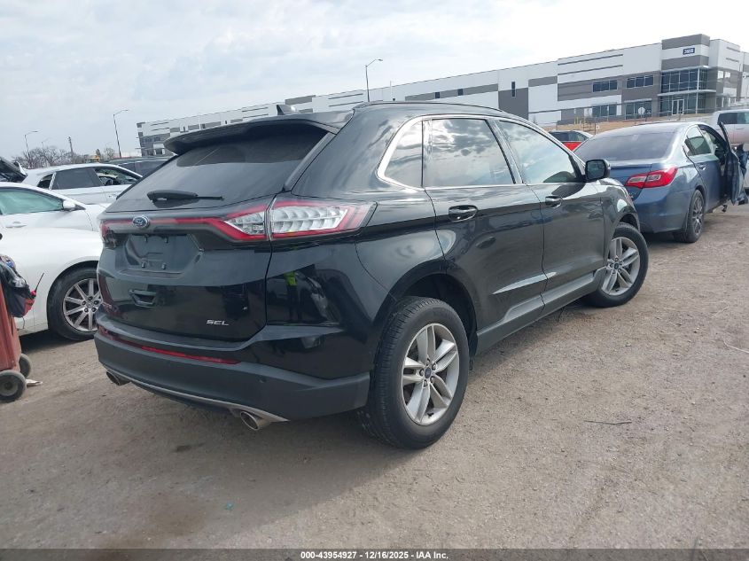 2018 Ford Edge Sel VIN: 2FMPK3J83JBB94663 Lot: 43954927