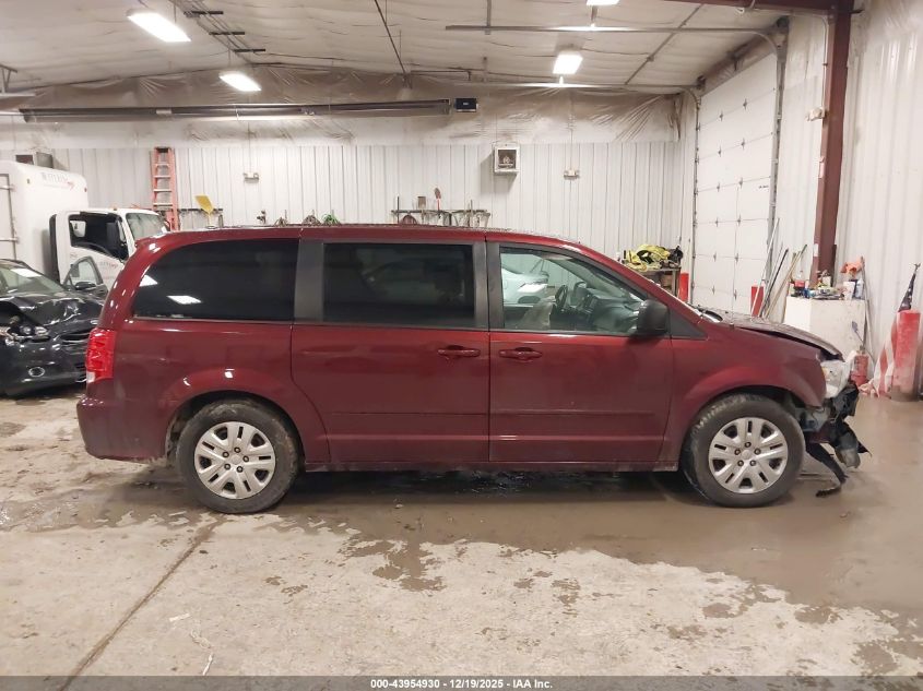 2017 Dodge Grand Caravan Se VIN: 02C4RDGBG4HR77293 Lot: 43954930