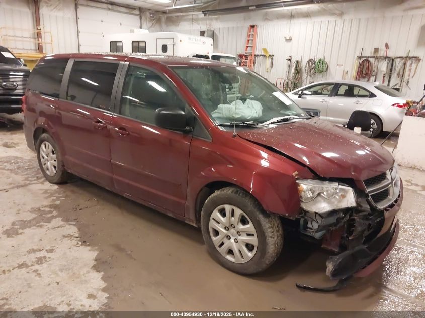 2017 Dodge Grand Caravan Se VIN: 02C4RDGBG4HR77293 Lot: 43954930