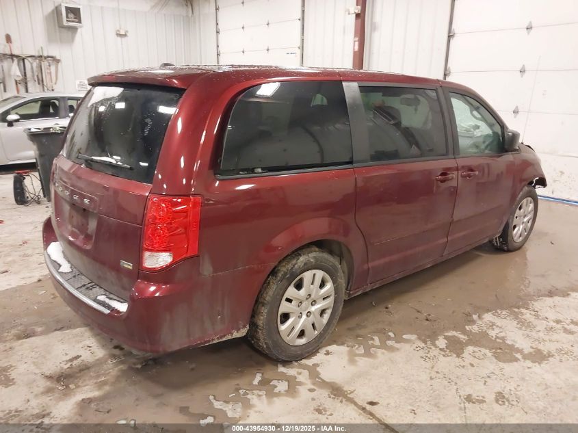 2017 Dodge Grand Caravan Se VIN: 02C4RDGBG4HR77293 Lot: 43954930