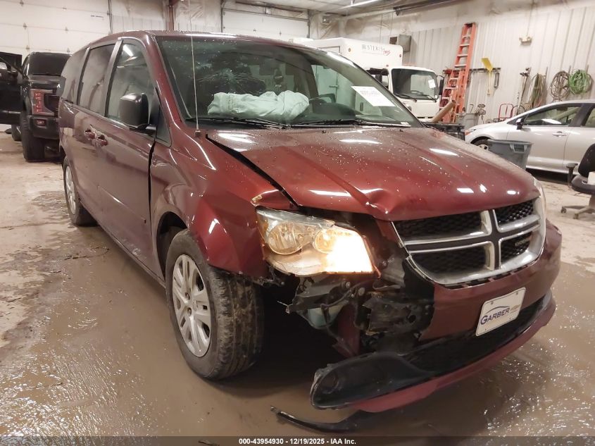 2017 Dodge Grand Caravan Se VIN: 02C4RDGBG4HR77293 Lot: 43954930