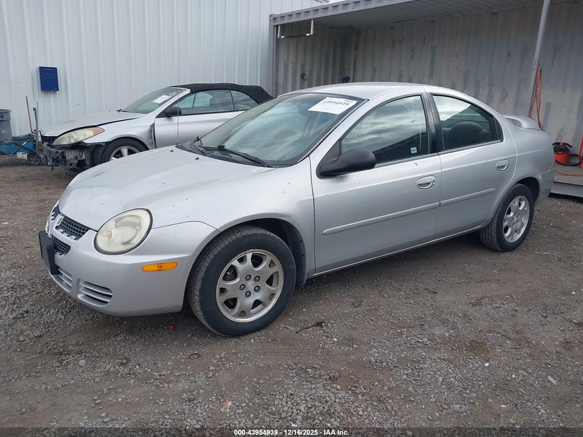 1B3ES56C55D263326 2005 DODGE NEON photo no. 2