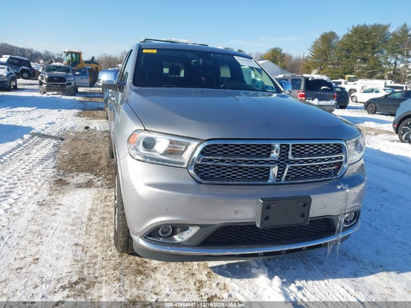2018 Dodge Durango Citadel Anodized Platinum Awd/Citadel Awd VIN: 1C4RDJEG2JC432423 Lot: 43954947