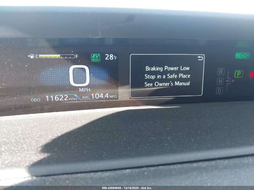 2022 Toyota Prius Prime Le VIN: JTDKAMFP8N3225998 Lot: 43954949