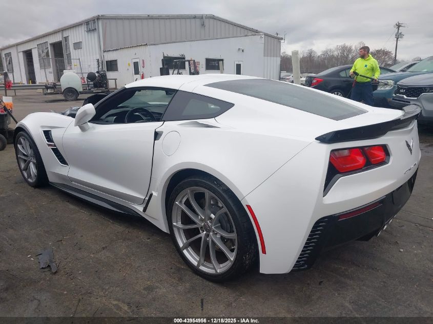 2018 Chevrolet Corvette Grand Sport VIN: 1G1YW2D79J5100292 Lot: 43954956