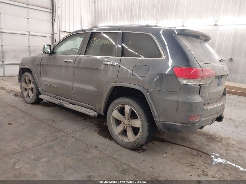 2015 Jeep Grand Cherokee Overland VIN: 1C4RJFCG0FC815516 Lot: 43954967