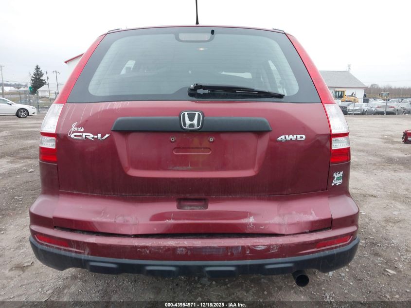 2010 Honda Cr-V Lx VIN: 5J6RE4H32AL076408 Lot: 43954971