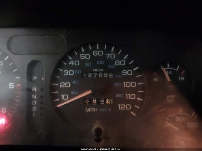 1996 Dodge Ram 1500 VIN: 1B7HF13Y7TJ156463 Lot: 43954977