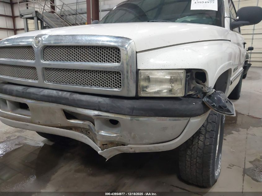 1996 Dodge Ram 1500 VIN: 1B7HF13Y7TJ156463 Lot: 43954977