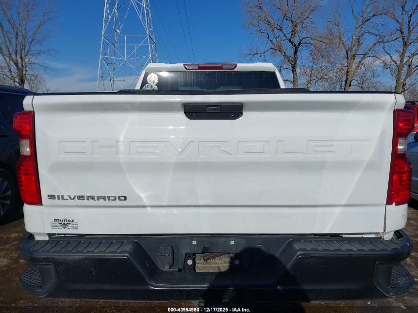 2019 Chevrolet Silverado 1500 Work Truck VIN: 1GCRYAEH7KZ392316 Lot: 43954980