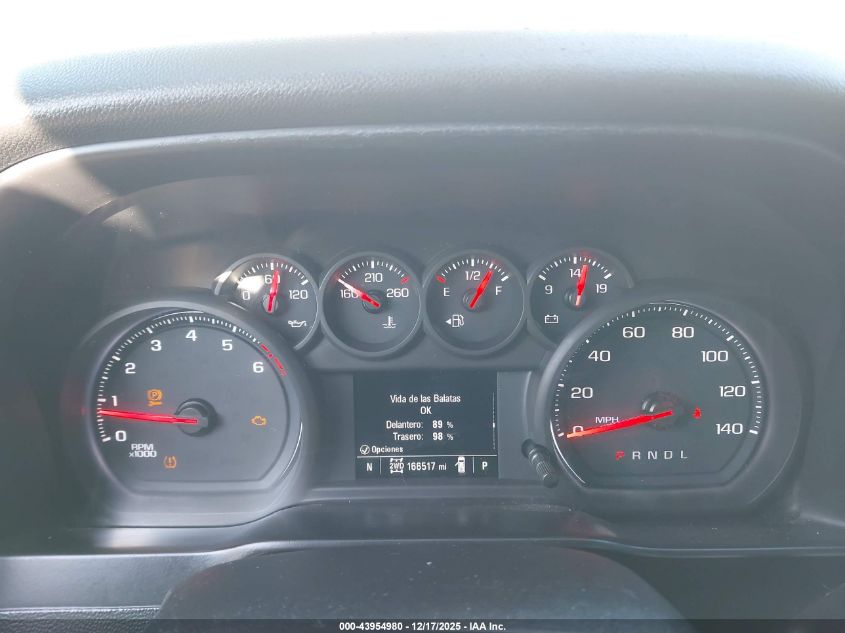 2019 Chevrolet Silverado 1500 Work Truck VIN: 1GCRYAEH7KZ392316 Lot: 43954980