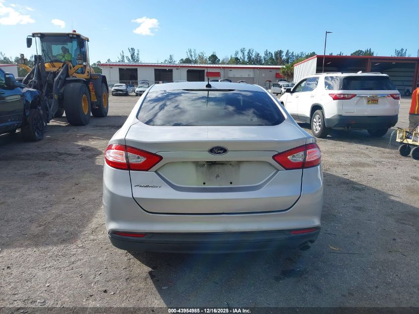 2016 Ford Fusion S VIN: 3FA6P0G78GR297804 Lot: 43954985