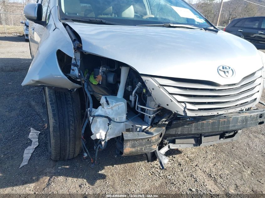 2014 Toyota Sienna Xle 7 Passenger VIN: 5TDDK3DC1ES088787 Lot: 43954988