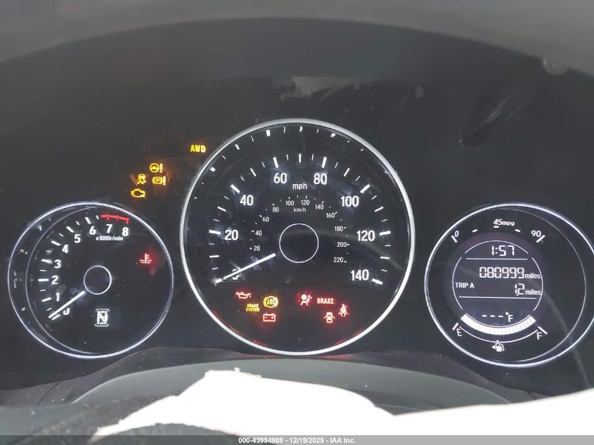 2018 Honda Hr-V Ex VIN: 3CZRU6H57JM729233 Lot: 43954989