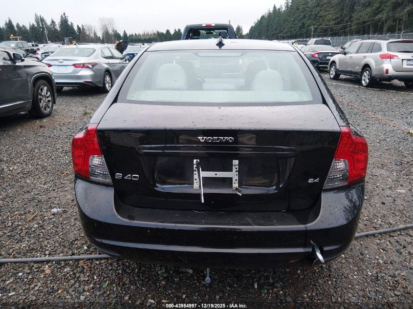 2008 Volvo S40 2.4I VIN: YV1MS382X82406784 Lot: 43954997