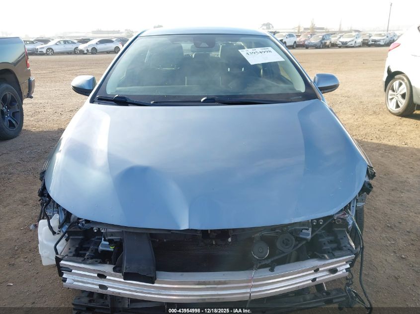 2021 Toyota Corolla Hybrid Le VIN: JTDEAMDE2MJ018113 Lot: 43954998