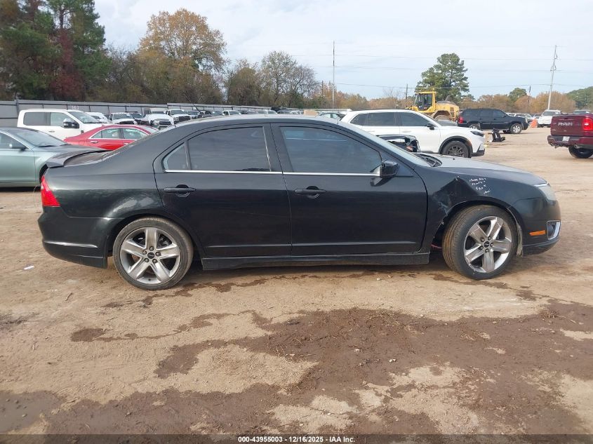 2010 Ford Fusion Sport VIN: 3FAHP0KC9AR123504 Lot: 43955003