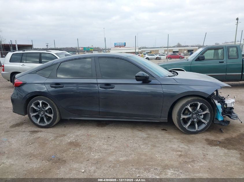 2025 Honda Civic Hybrid Sport Touring VIN: JHMFL4H93SX002068 Lot: 43955005