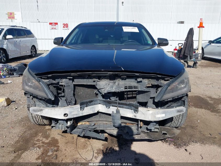 2016 Hyundai Genesis 3.8 VIN: KMHGN4JE2GU116672 Lot: 43955009