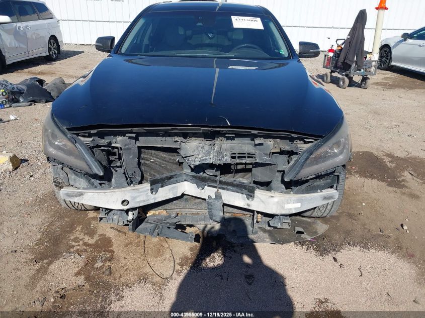 2016 Hyundai Genesis 3.8 VIN: KMHGN4JE2GU116672 Lot: 43955009