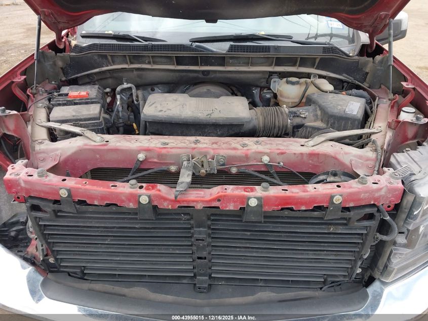 2021 Chevrolet Silverado 1500 2Wd Short Bed Lt VIN: 3GCPWCED7MG296887 Lot: 43955015