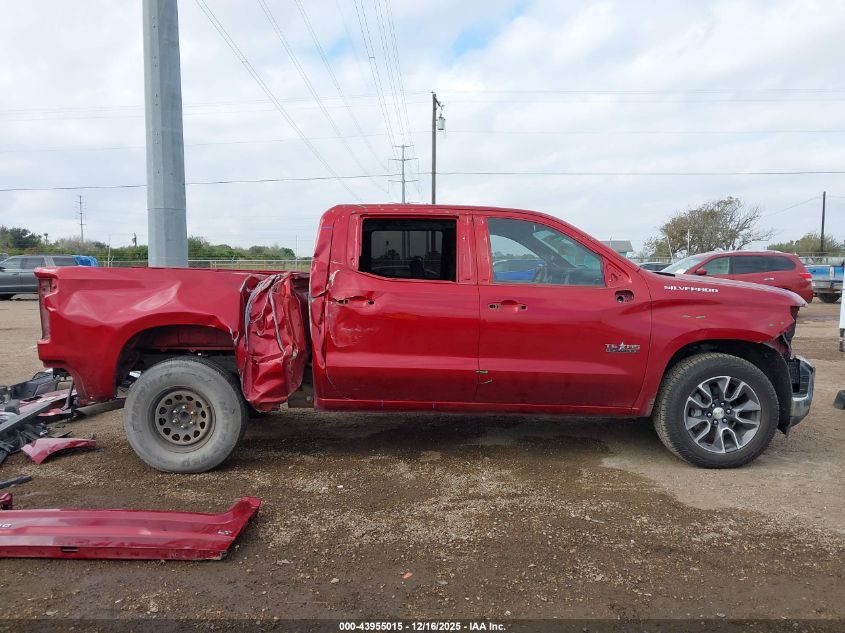 2021 Chevrolet Silverado 1500 2Wd Short Bed Lt VIN: 3GCPWCED7MG296887 Lot: 43955015