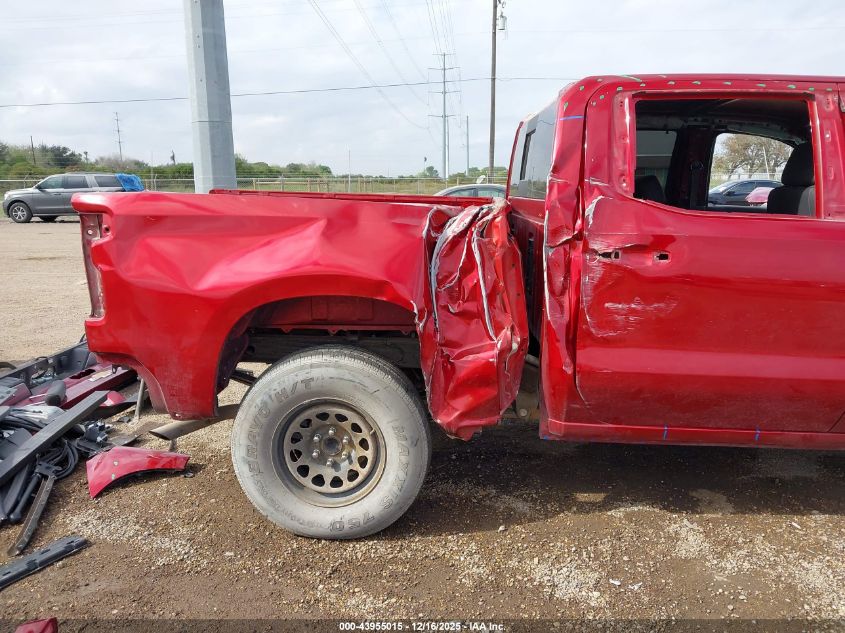 2021 Chevrolet Silverado 1500 2Wd Short Bed Lt VIN: 3GCPWCED7MG296887 Lot: 43955015