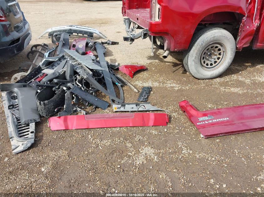 2021 Chevrolet Silverado 1500 2Wd Short Bed Lt VIN: 3GCPWCED7MG296887 Lot: 43955015