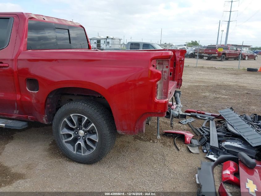 2021 Chevrolet Silverado 1500 2Wd Short Bed Lt VIN: 3GCPWCED7MG296887 Lot: 43955015