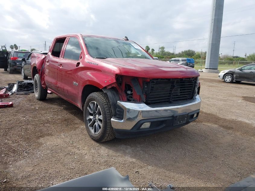2021 Chevrolet Silverado 1500 2Wd Short Bed Lt VIN: 3GCPWCED7MG296887 Lot: 43955015