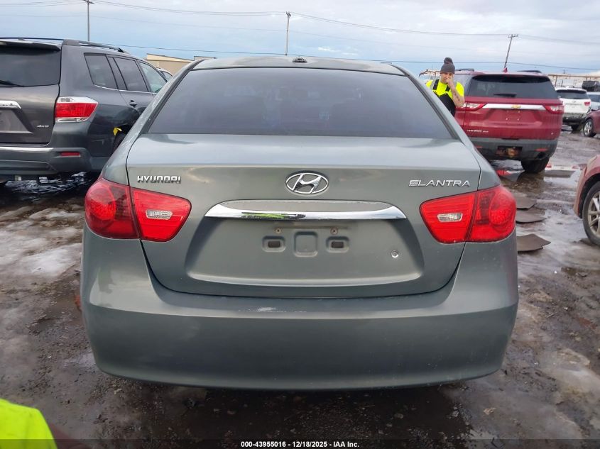 2010 Hyundai Elantra Gls VIN: KMHDU4AD0AU899320 Lot: 43955016