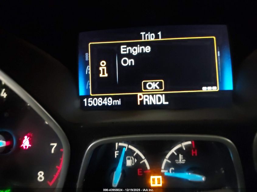 2016 Ford Focus S VIN: 1FADP3E2XGL235755 Lot: 43955024