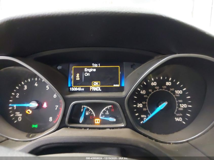 2016 Ford Focus S VIN: 1FADP3E2XGL235755 Lot: 43955024