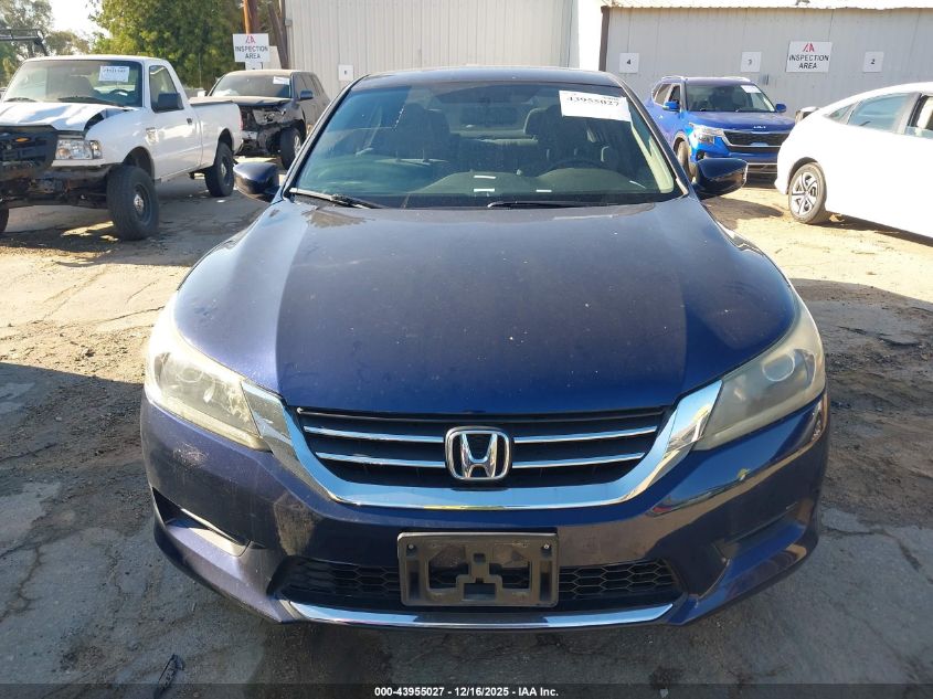 2013 Honda Accord Lx VIN: 1HGCR2F3XDA094048 Lot: 43955027