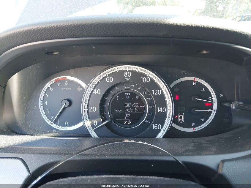 2013 Honda Accord Lx VIN: 1HGCR2F3XDA094048 Lot: 43955027