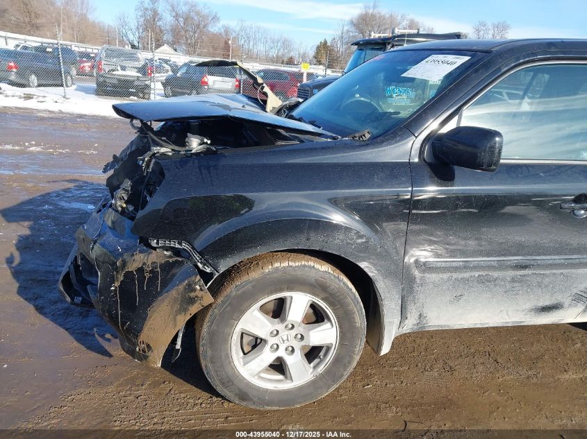 2011 Honda Pilot Ex-L VIN: 5FNYF4H55BB029507 Lot: 43955040